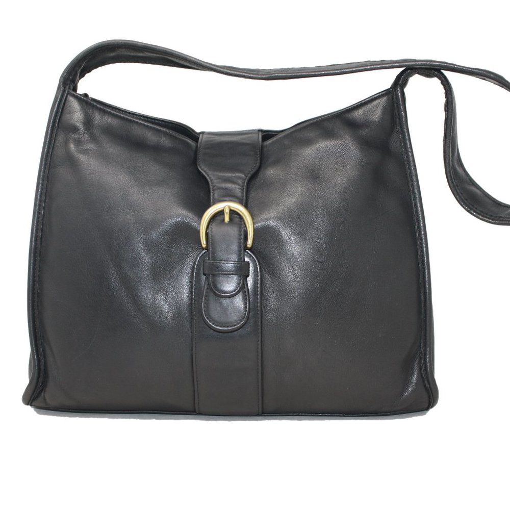 Coach Jackie Bag Style 4192, Rare 90's Lightweight Collection Hobo in Black